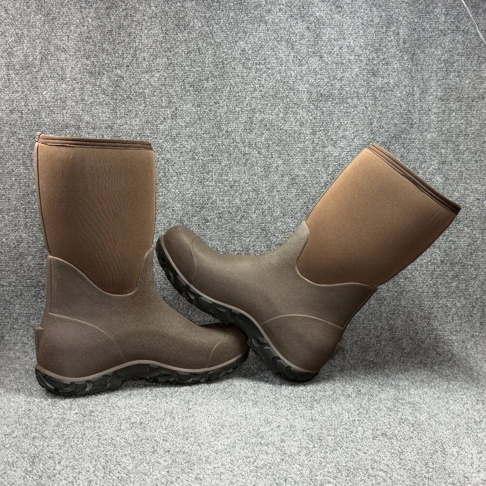 Bogs Workman Boots Men's 15 Brown Rubber Neo-Tech Waterproof‎ Outdoor Hunt Work